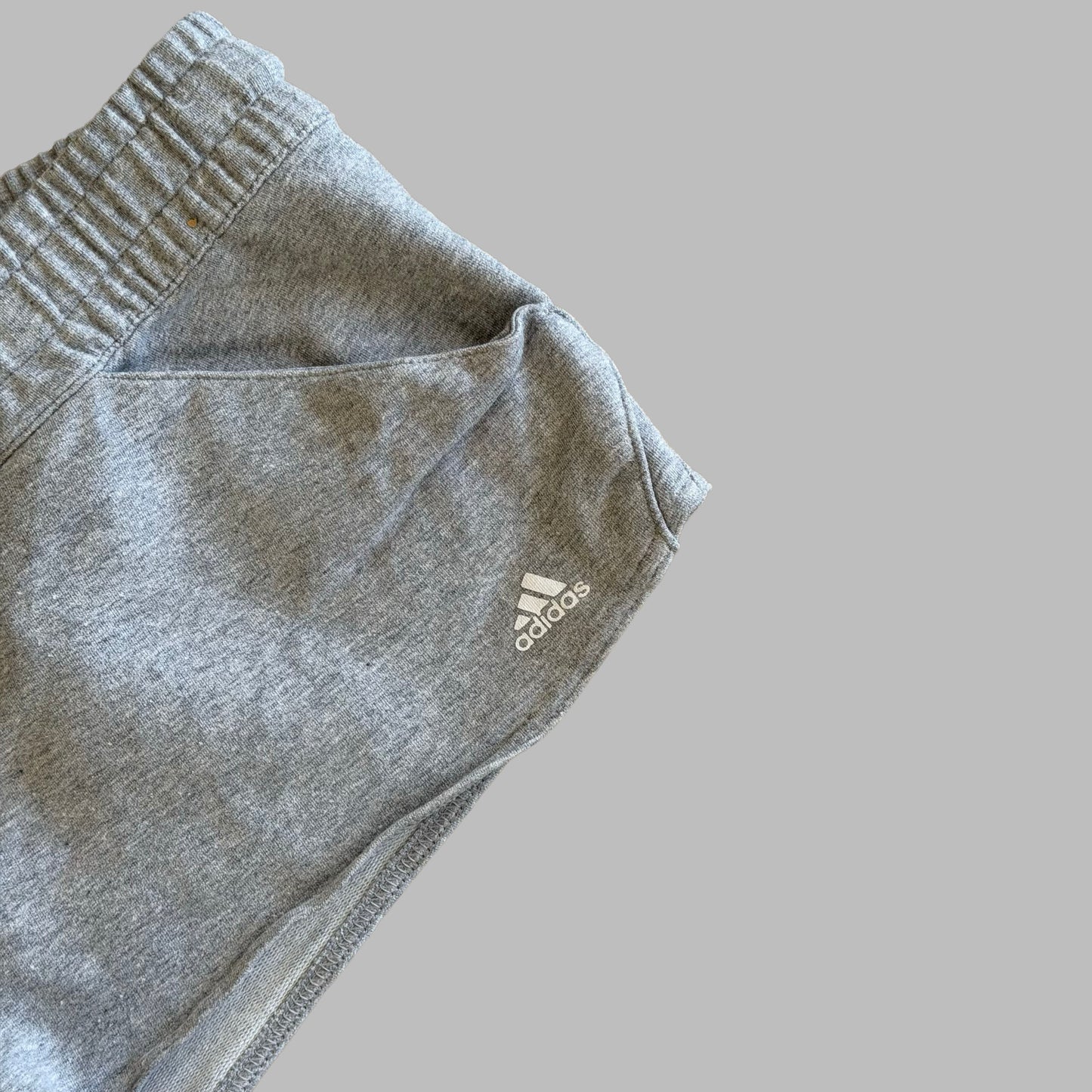 Y2K Adidas Three Stripe Micro Shorts - S