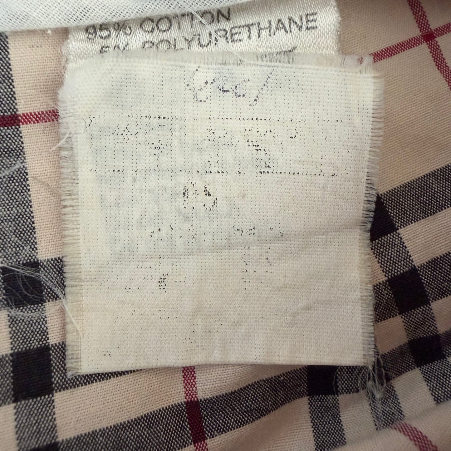 Y2K Burberry Nova Check Mini Shorts - 31"