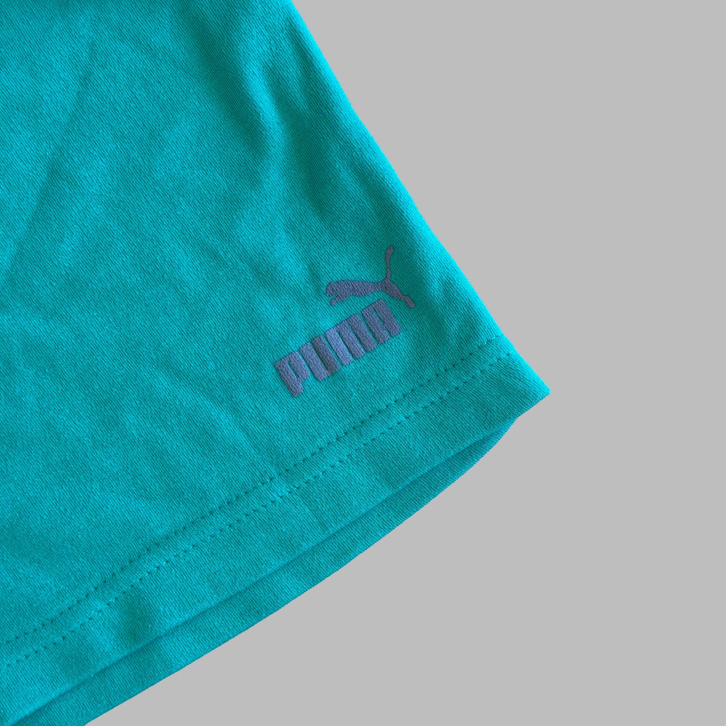 Y2K Puma Striped Micro Shorts - S