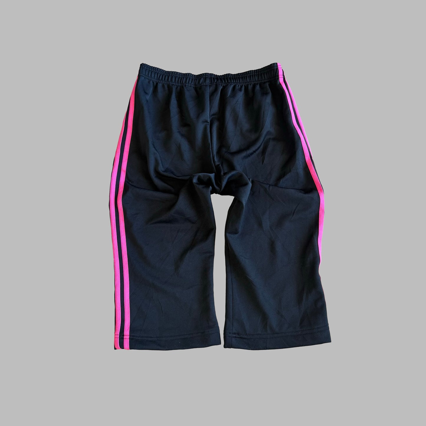 Y2K Adidas Three Stripe Capris - M