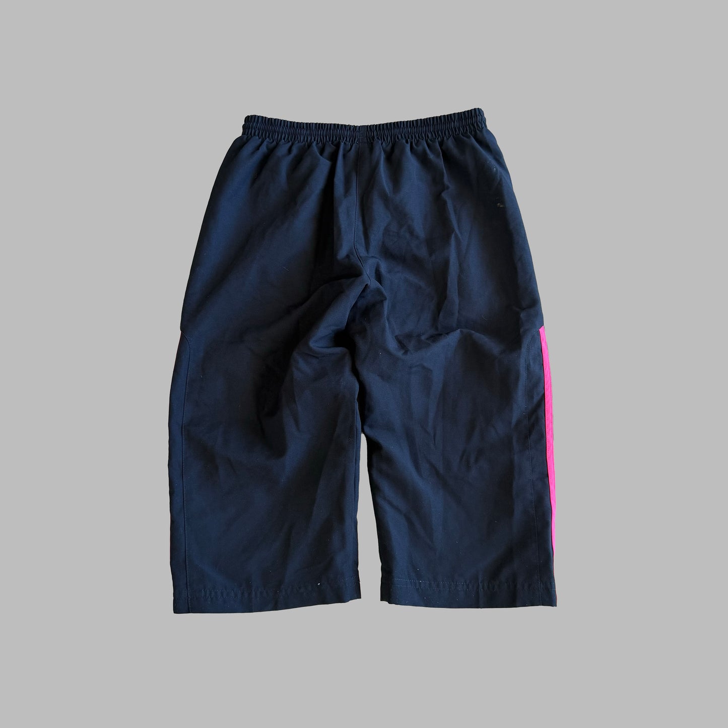 Y2K Adidas Three Stripe Track Capris - XS