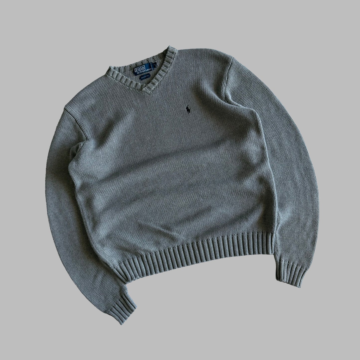 90s Polo Ralph Lauren Heavy Knit - M