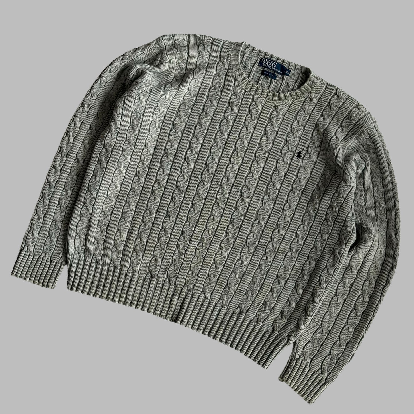 Ralph Lauren Cable Knit - Large