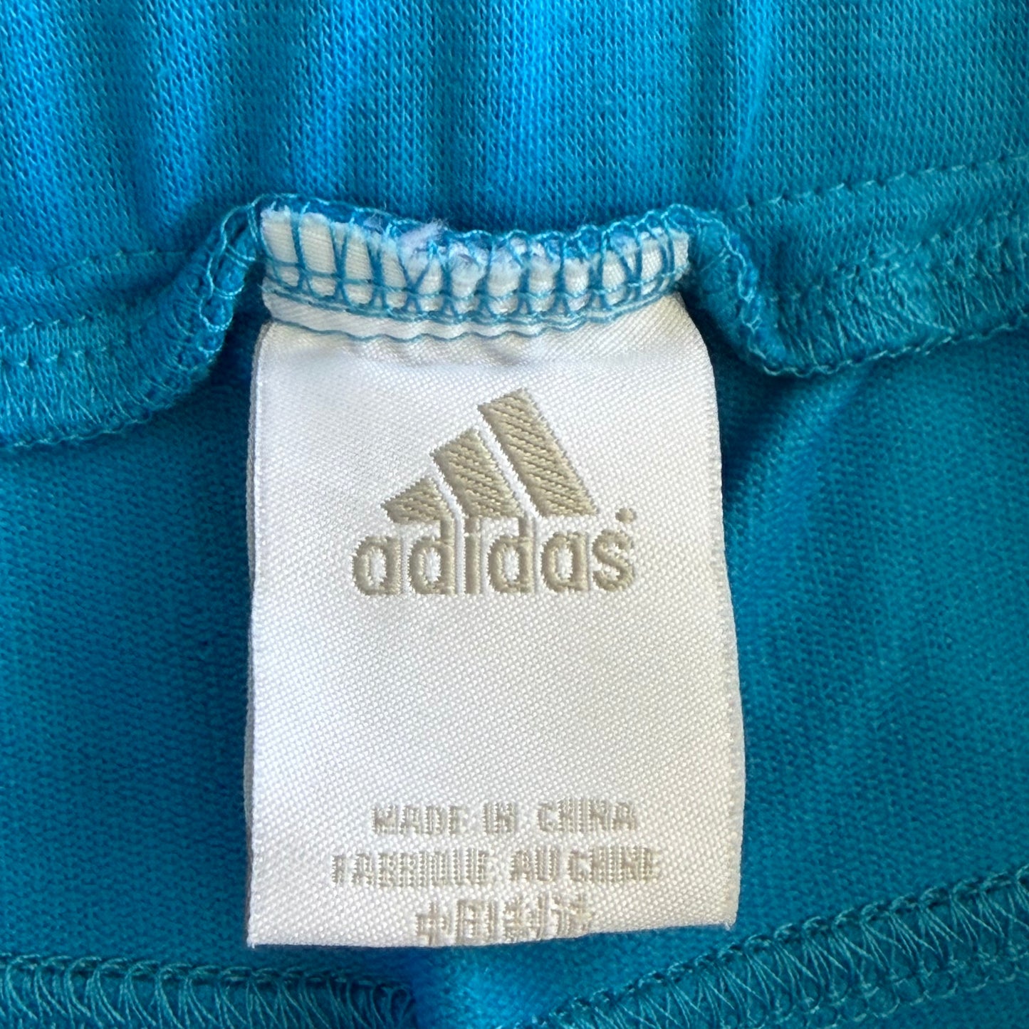 Y2K Adidas Minimal Ruched Capris - S