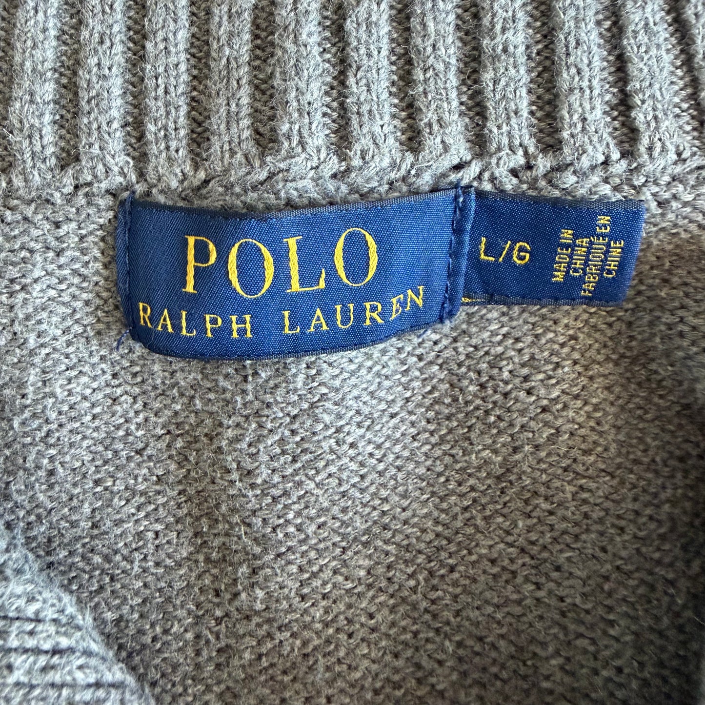Polo Ralph Lauren Henley Knit - L