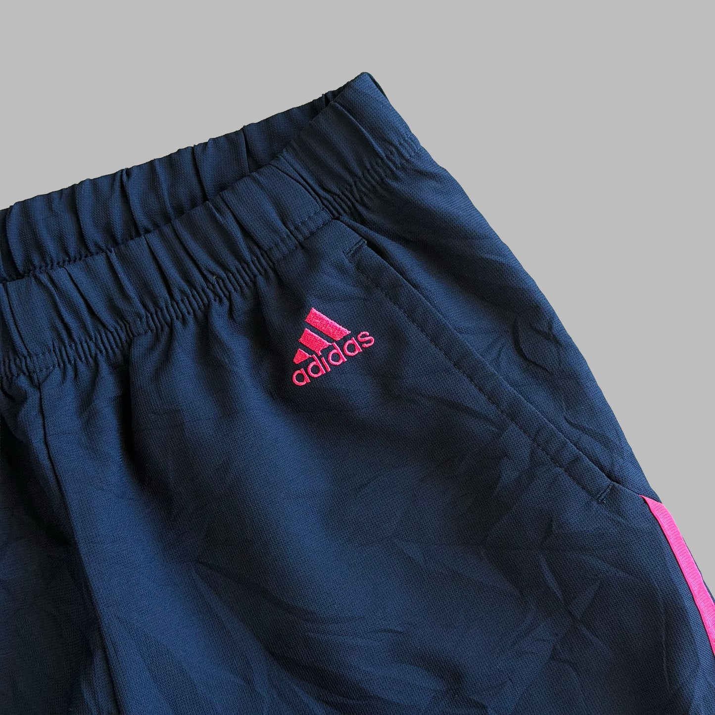 Y2K Adidas Three Stripe Capris - S