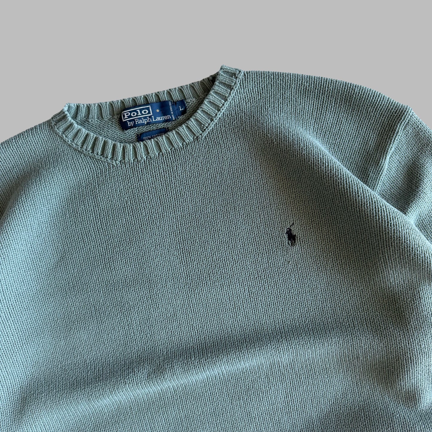 90s Polo Ralph Lauren Heavy Knit - L