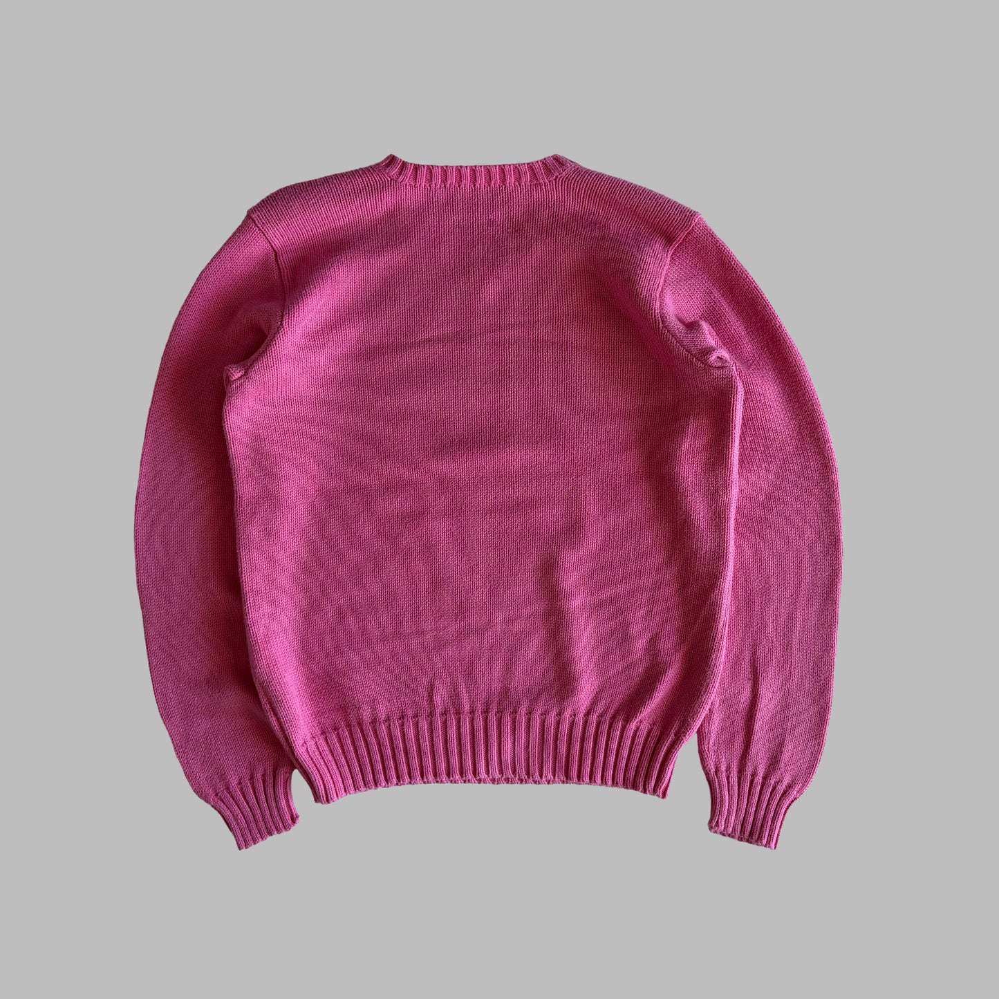 90s Polo Ralph Lauren Heavy Knit Sweater - S
