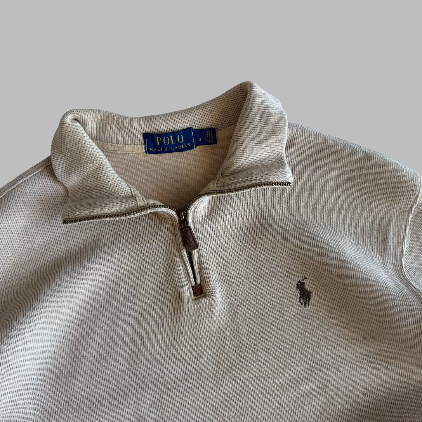 Polo Ralph Lauren Boxy Quater Zip - L
