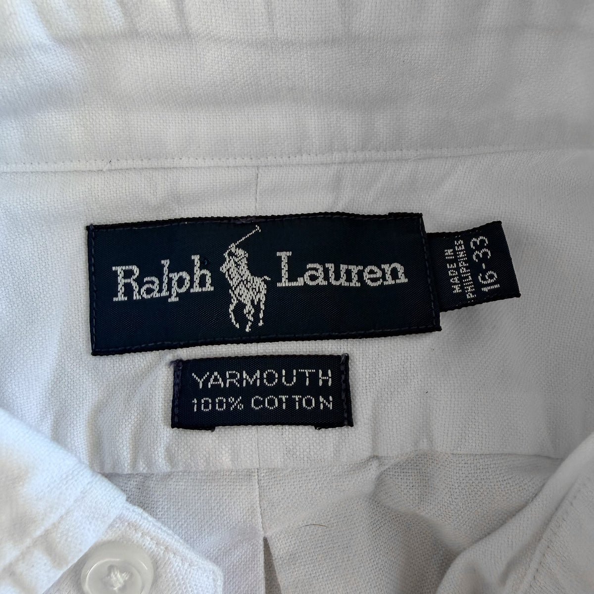 Y2K Polo Ralph Lauren Cotton Button Up Shirt - L