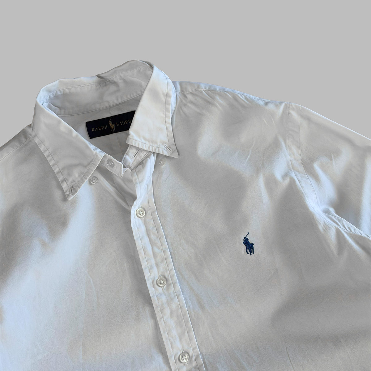 Y2K Polo Ralph Lauren Button Up Shirt - M
