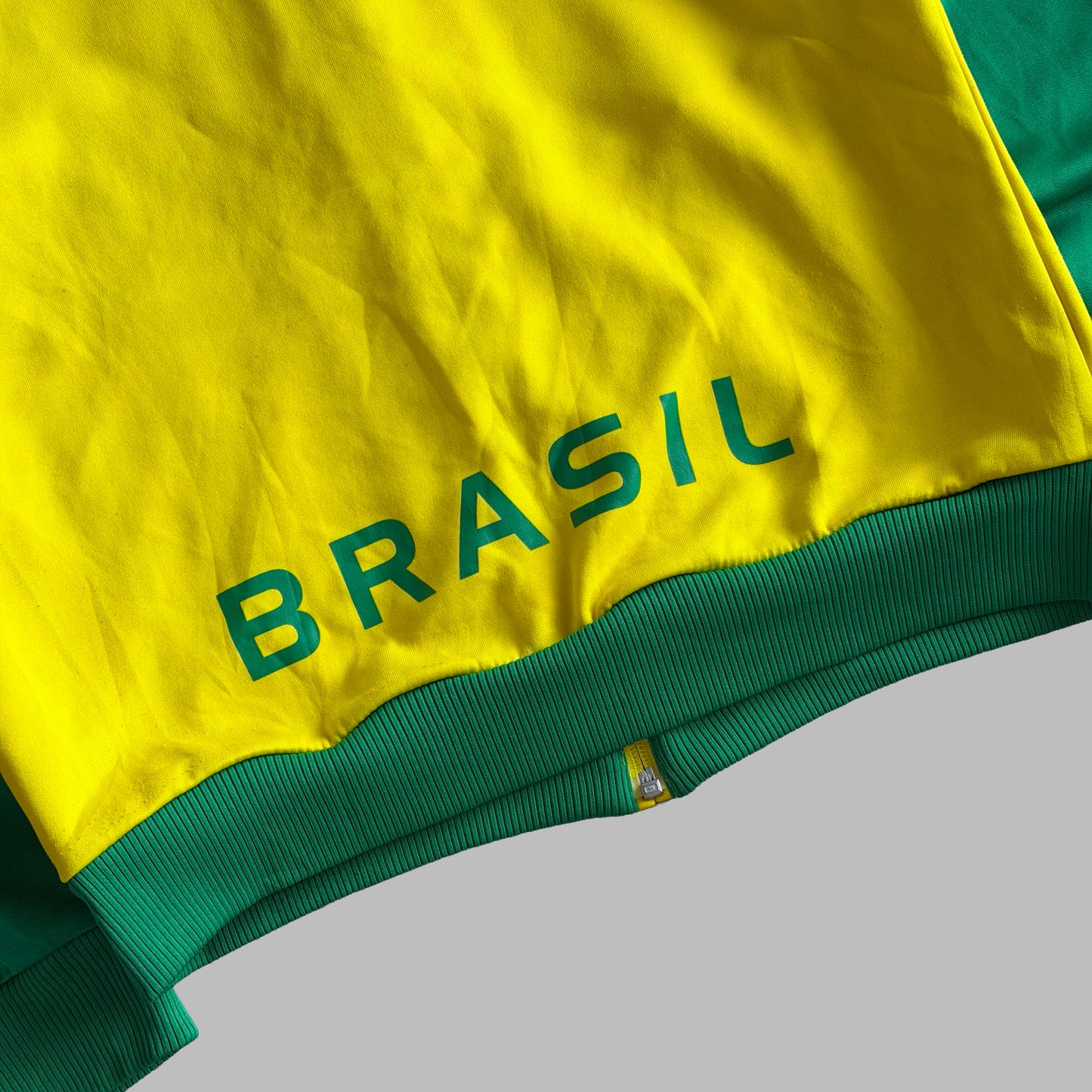 Y2K Adidas Brazil Raglan Track Jacket - M