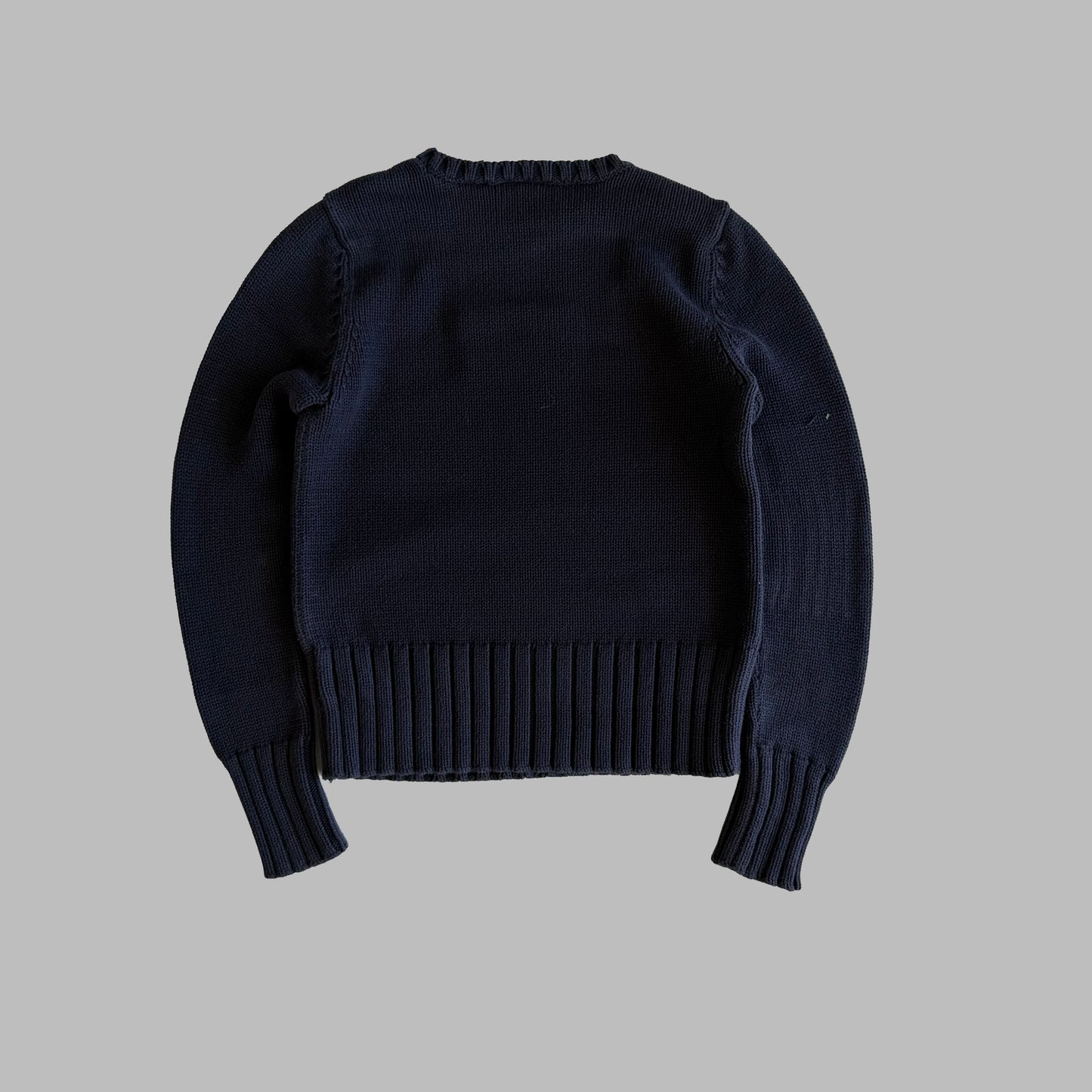 Y2K Polo Ralph Lauren Flag Knit - S