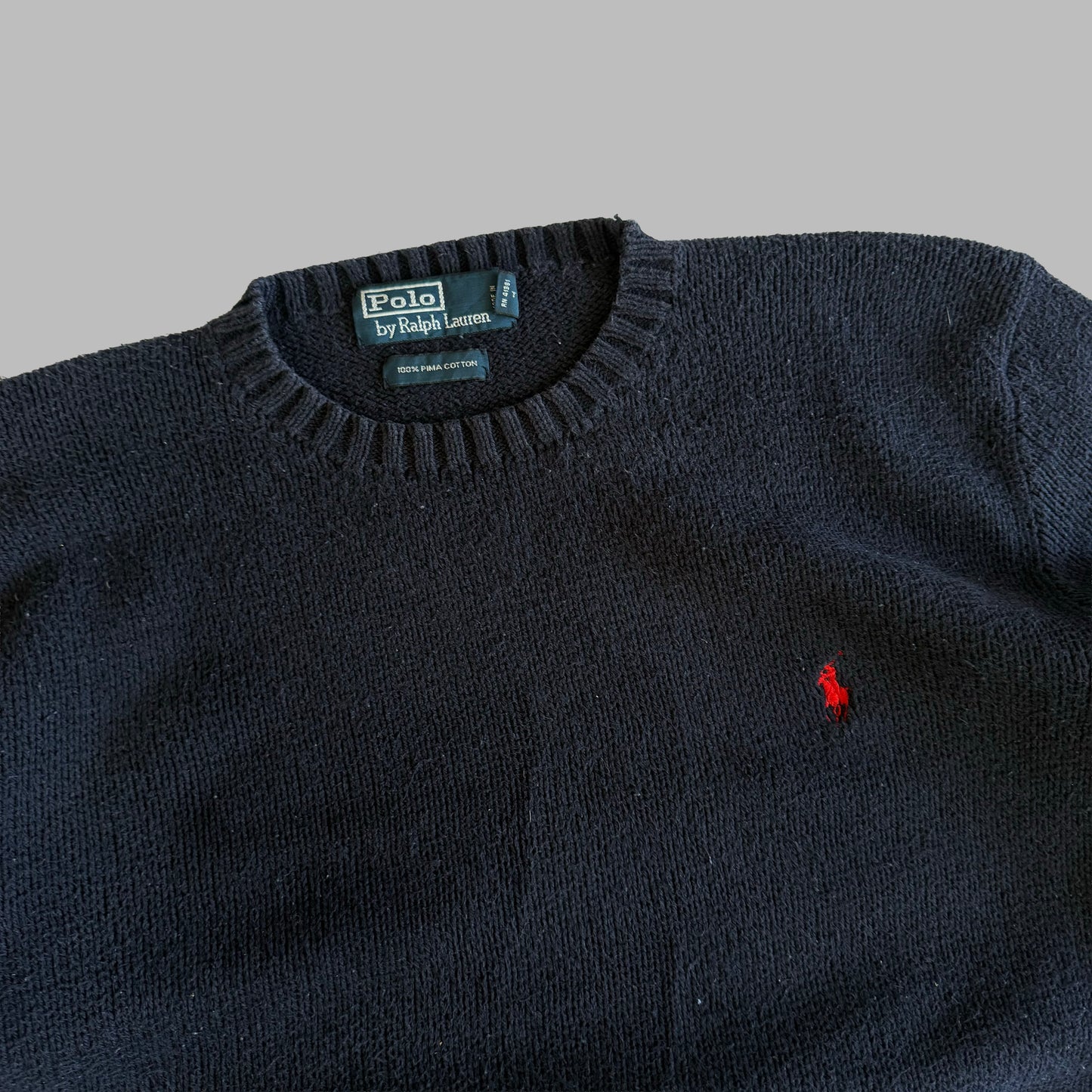 90s Polo Ralph Lauren Heavy Knit - M