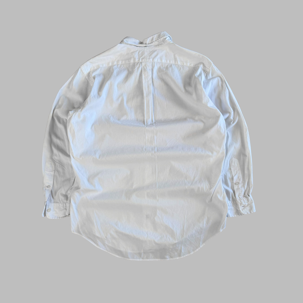 Y2K Polo Ralph Lauren Cotton Button Up Shirt - M