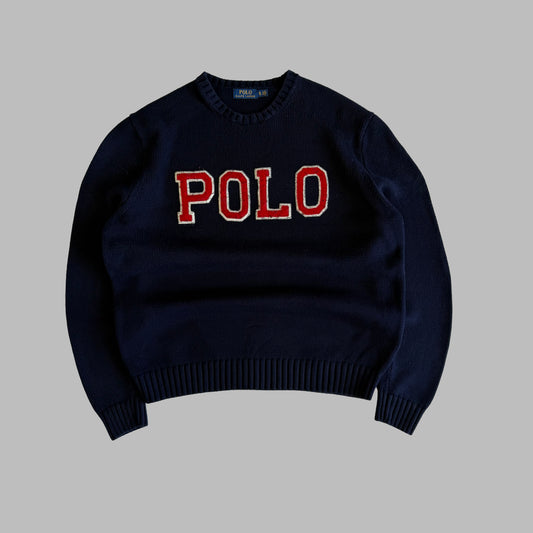 Polo Ralph Lauren Spell Out Heavy Knit - XL