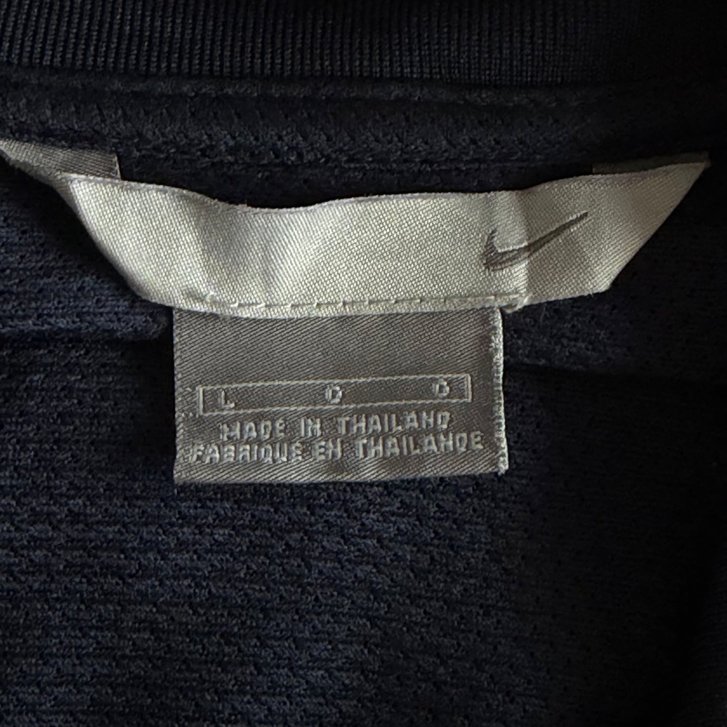 Y2K Nike Heavyweight  Panelled Track Jacket - L