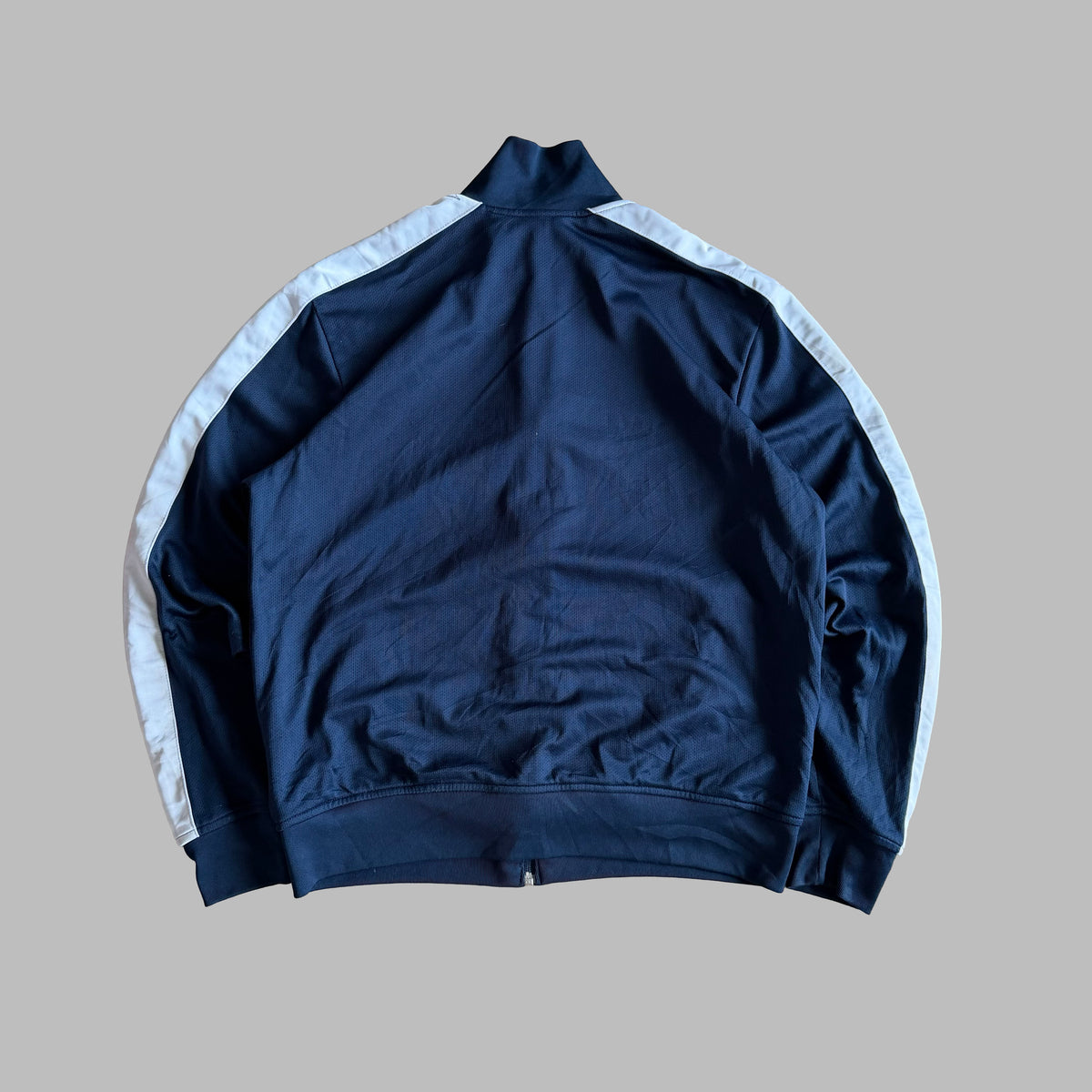 Y2K Nike Heavyweight  Panelled Track Jacket - L