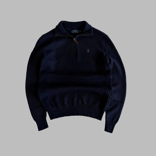 Polo Ralph Lauren Lambswool Quarter Zip - XS