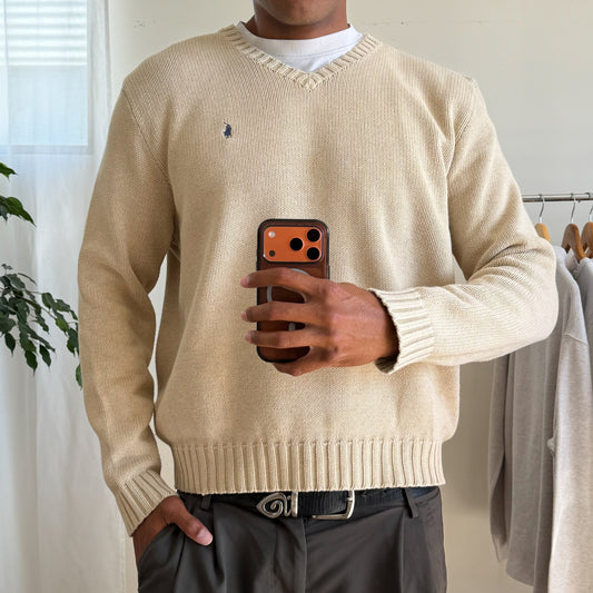 90s Ralph Lauren Heavy Knit - Large