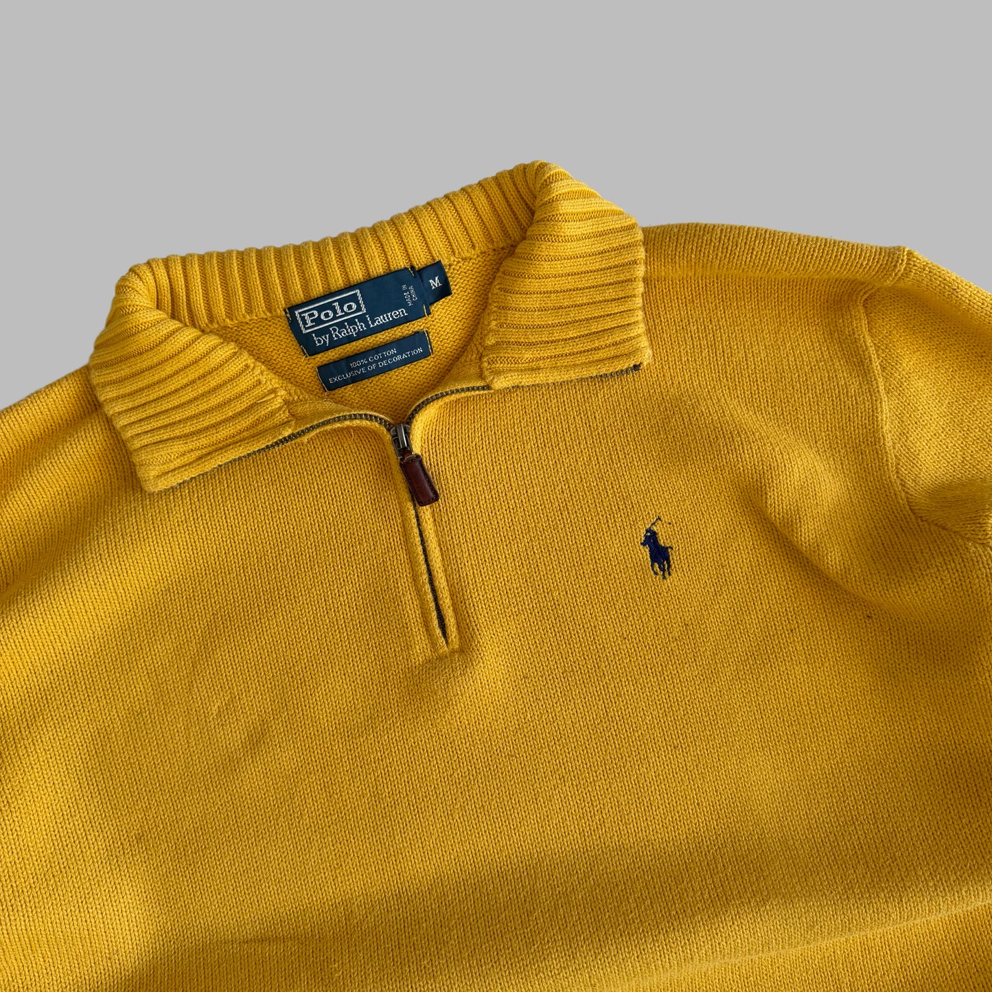 90s Polo Ralph Lauren Quarter Zip - M