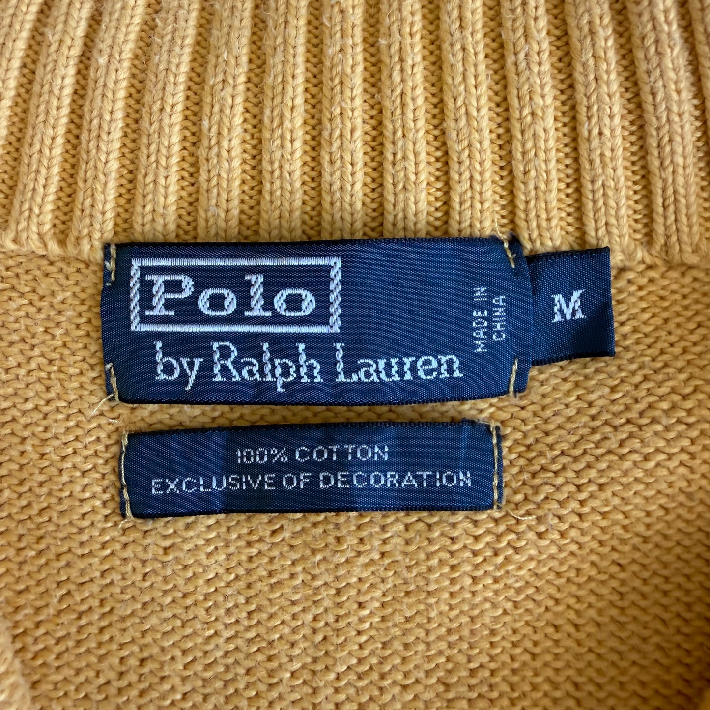 90s Polo Ralph Lauren Quarter Zip - M