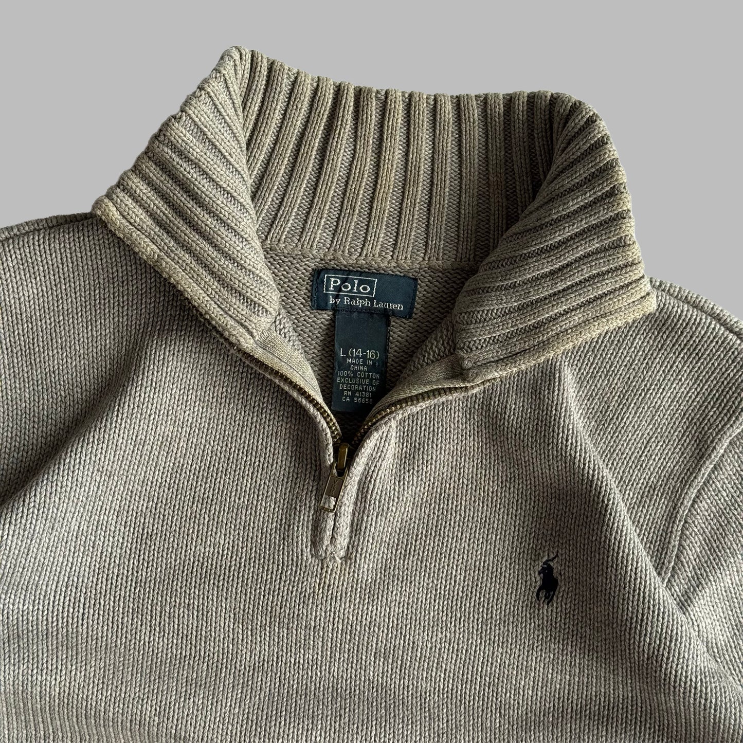 Ralph Lauren Quarter Zip - Small