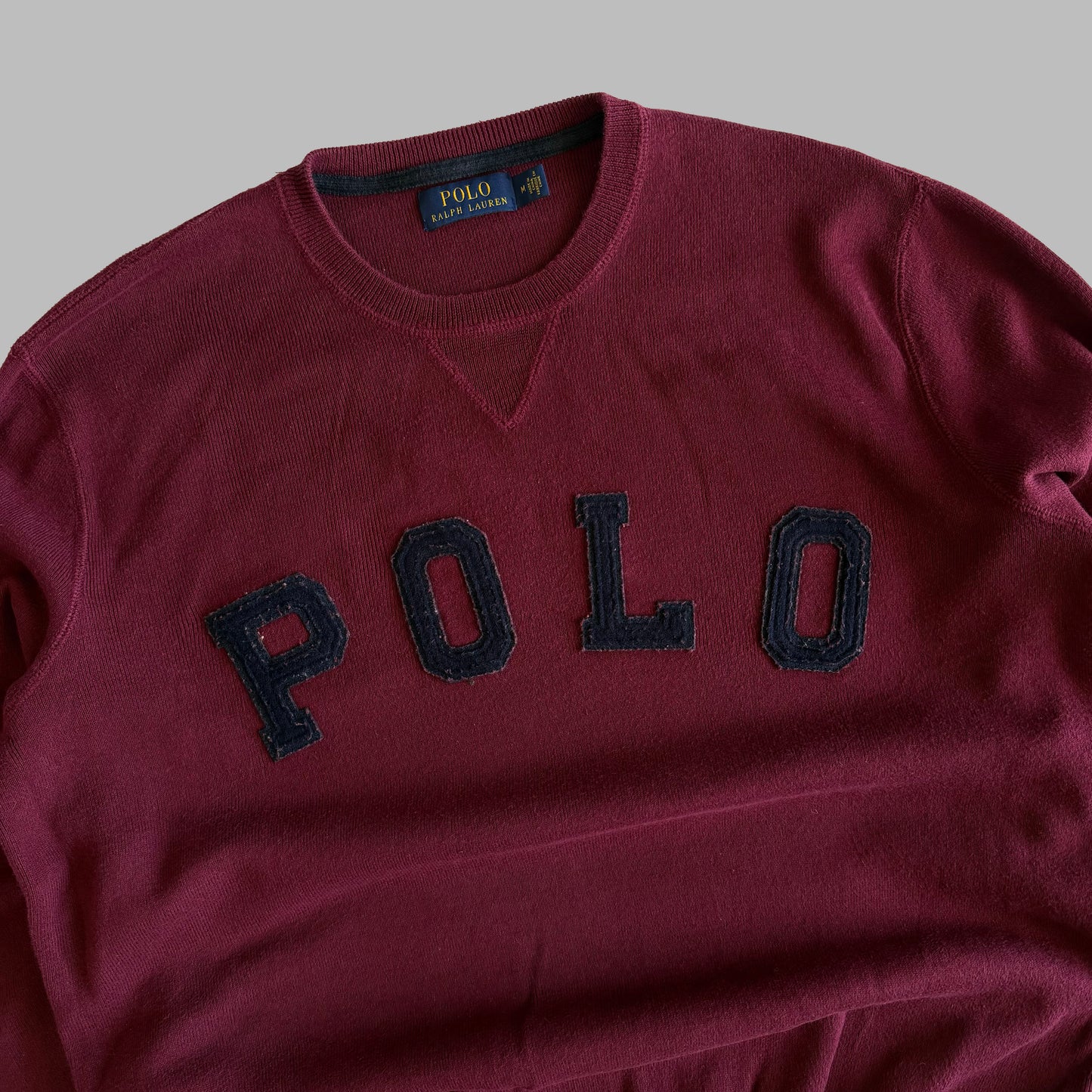 Polo Ralph Lauren Spell Out Pull Over - M