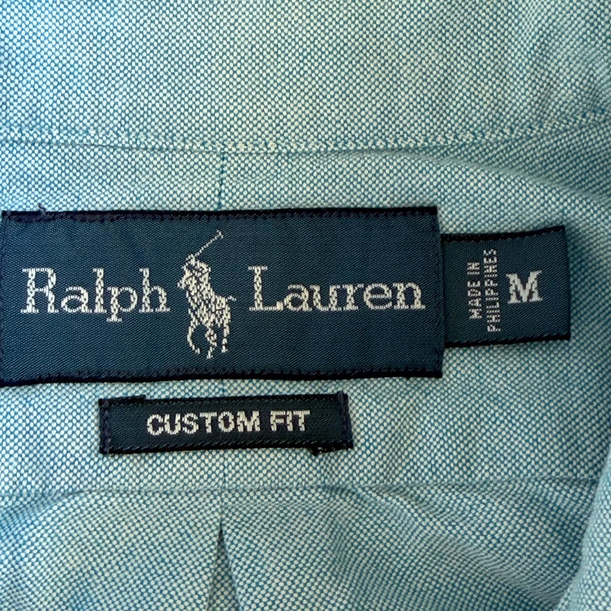 90s Polo Ralph Lauren Cotton Button Up Shirt - M