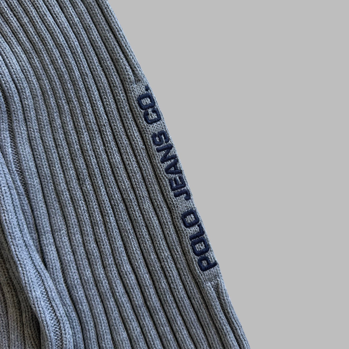 90s Ralph Lauren Polo Jeans Ribbed Sweater - XL