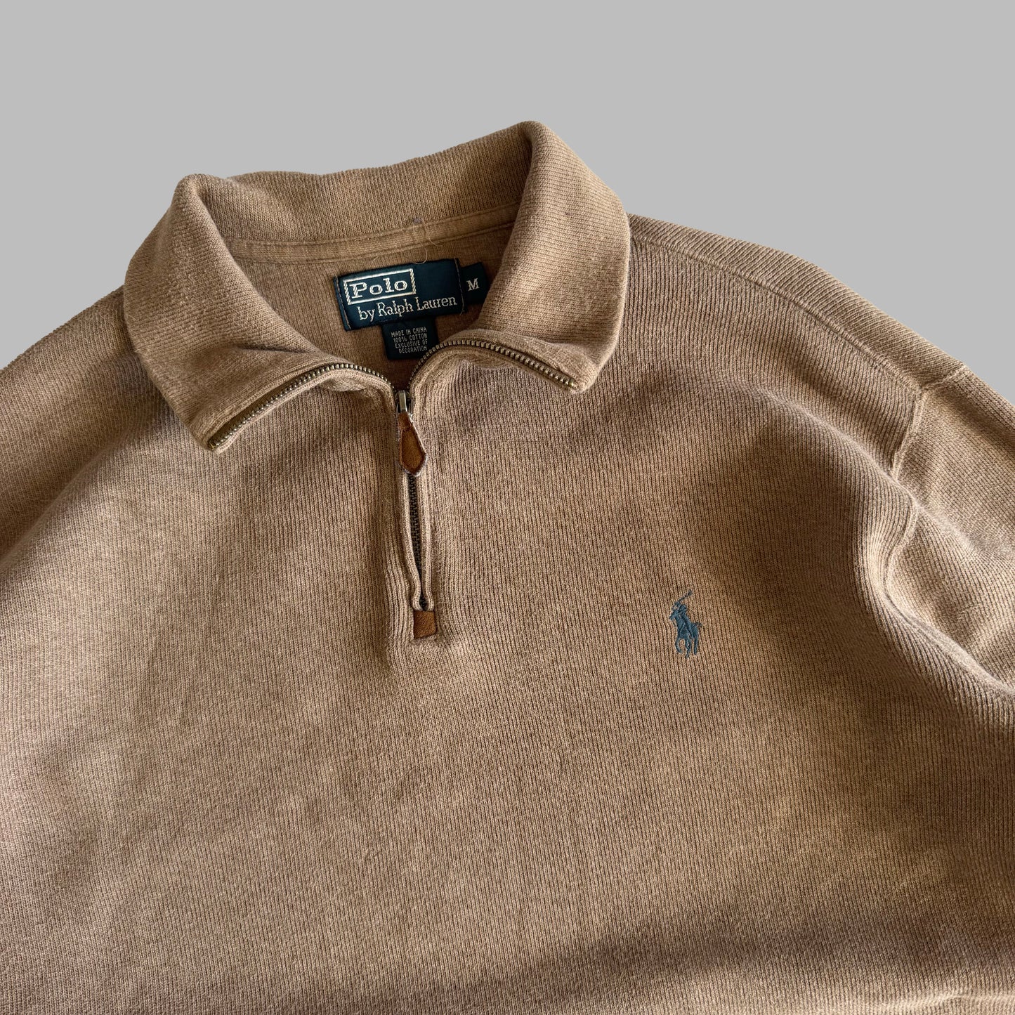 90s Polo Ralph Lauren Quarter Zip - M