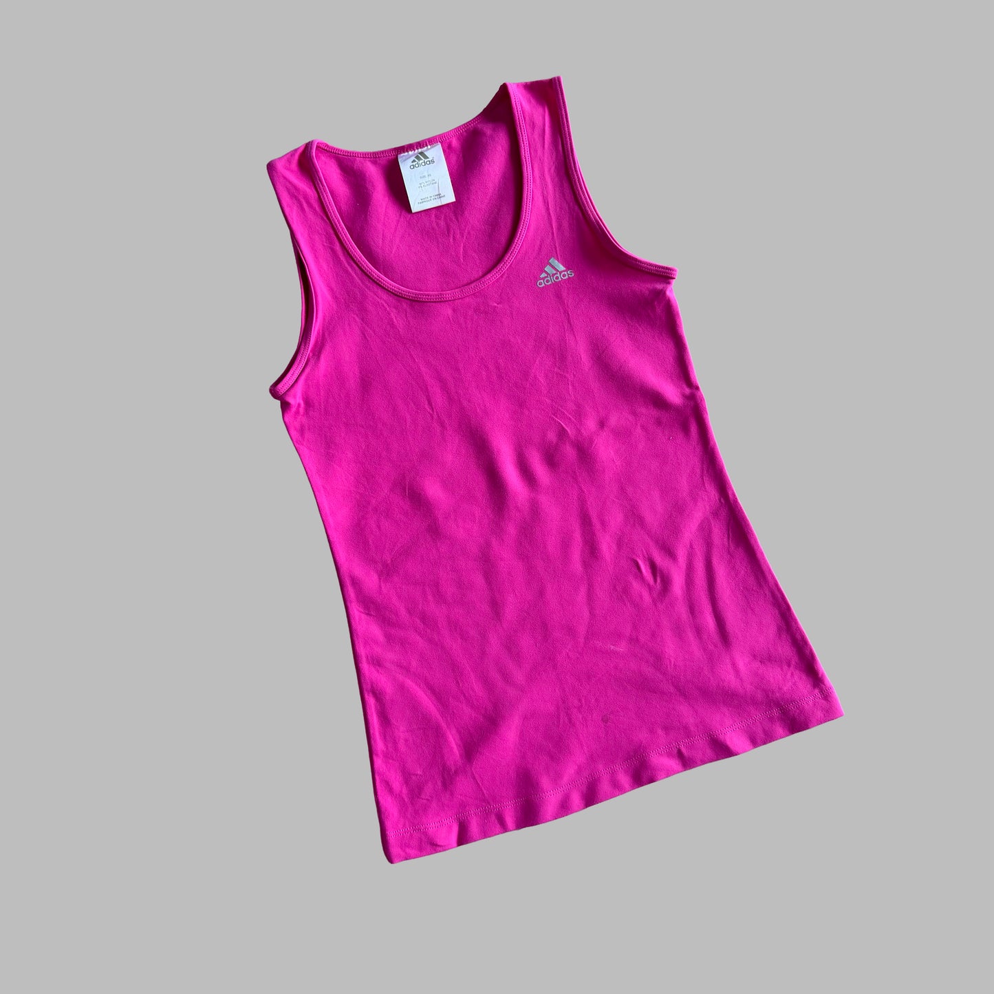 Y2K Adidas Minimal Activewear Top - M/L