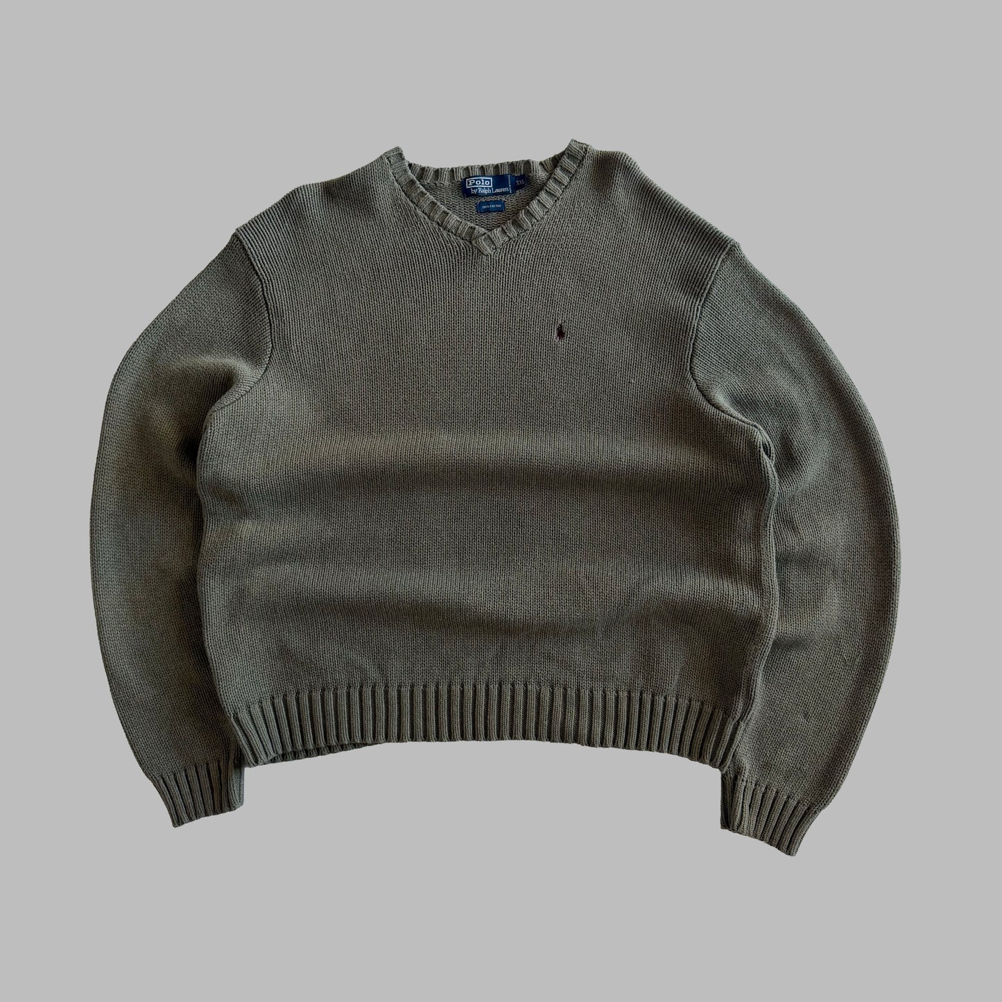 90s Polo Ralph Lauren Heavy Knit - XXL