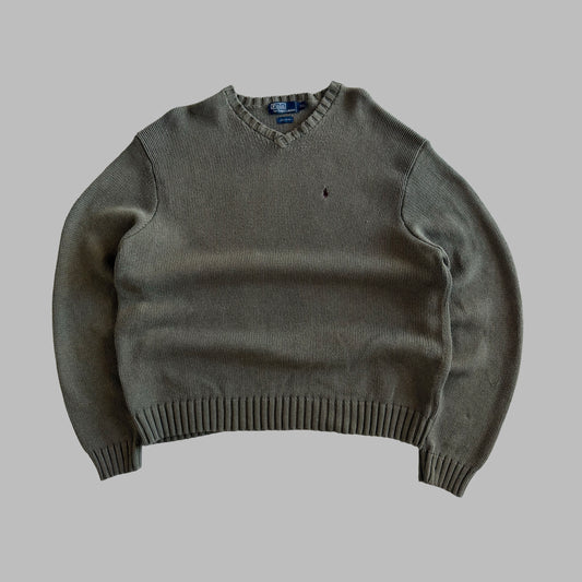 90s Polo Ralph Lauren Heavy Knit - XXL