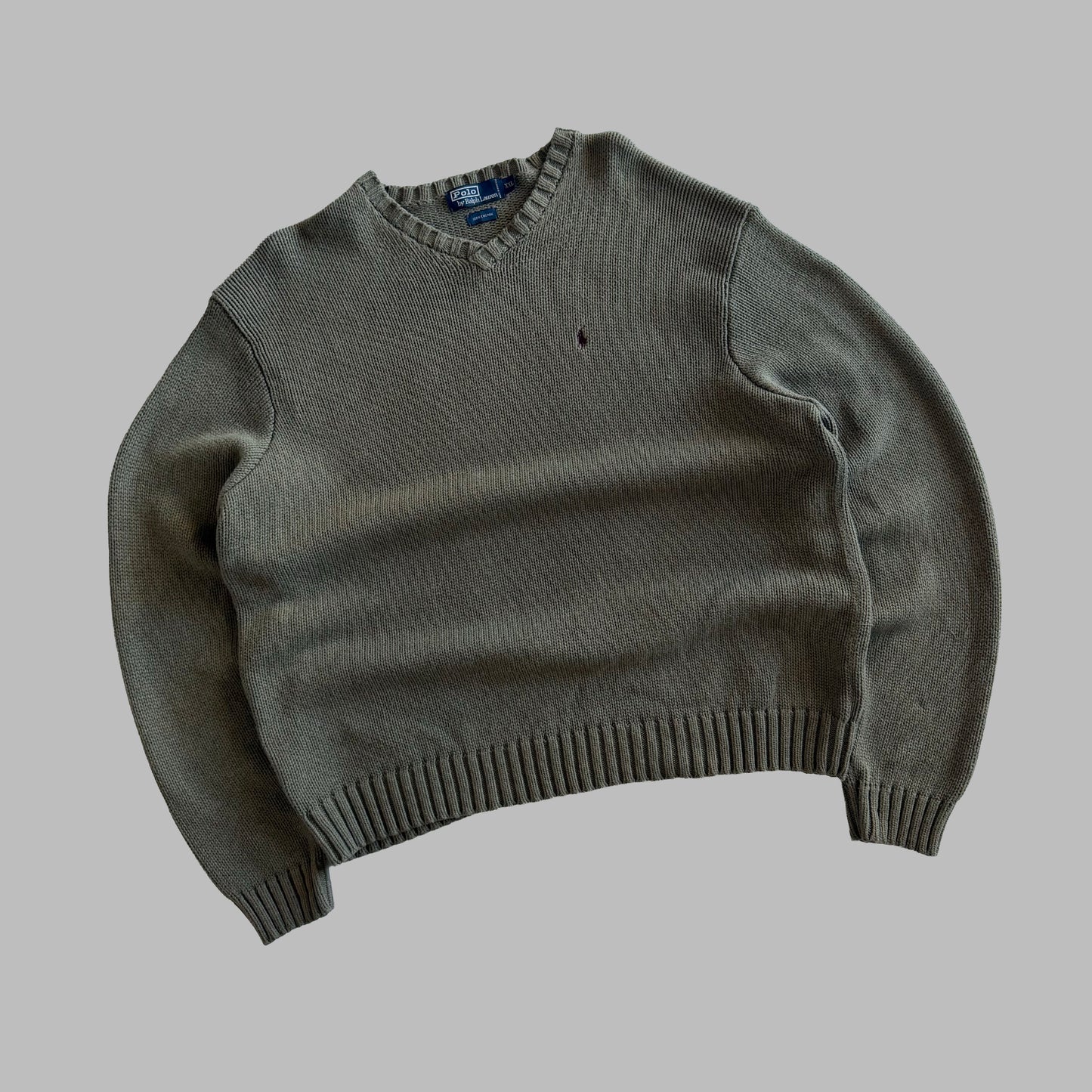 90s Polo Ralph Lauren Heavy Knit - XXL