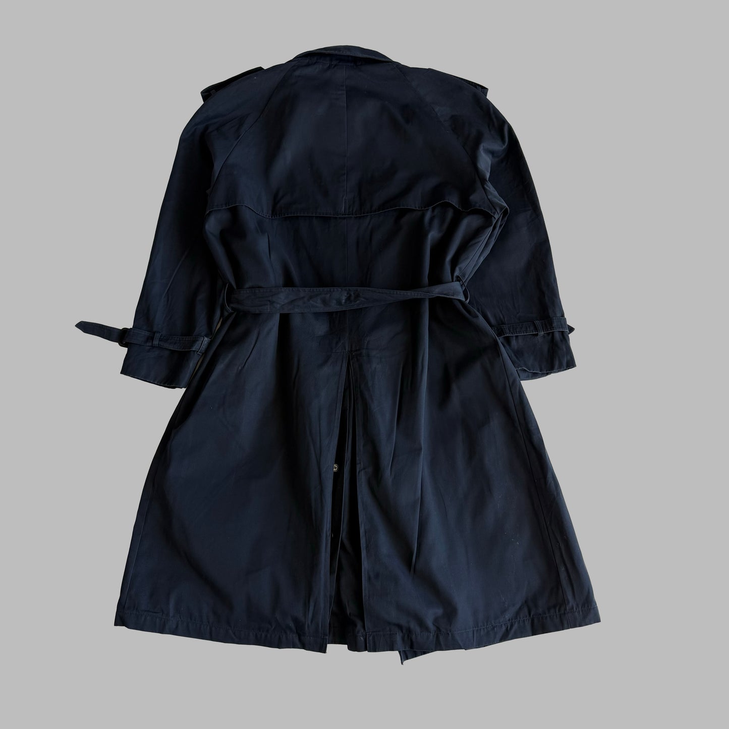 90s Double Breasted Burberry trench Coat - M