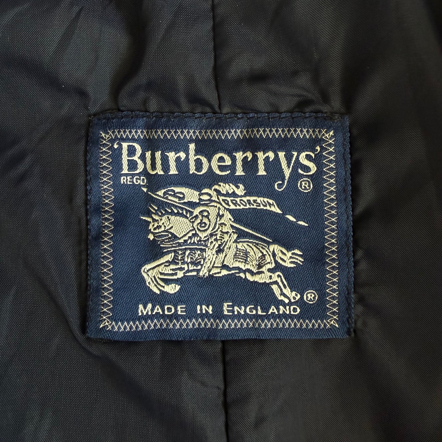 90s Double Breasted Burberry trench Coat - M