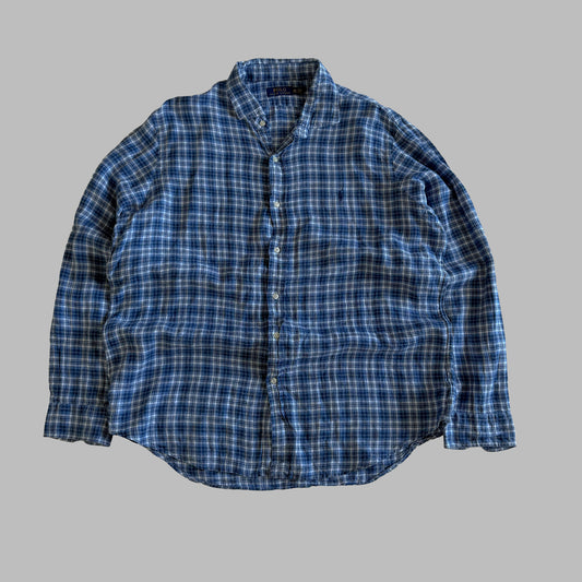 Polo Ralph Lauren Linen Button Up Shirt - XXL