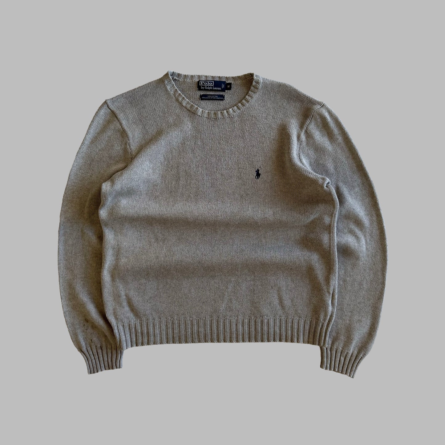 90s Polo Ralph Lauren Heavy Knit - M