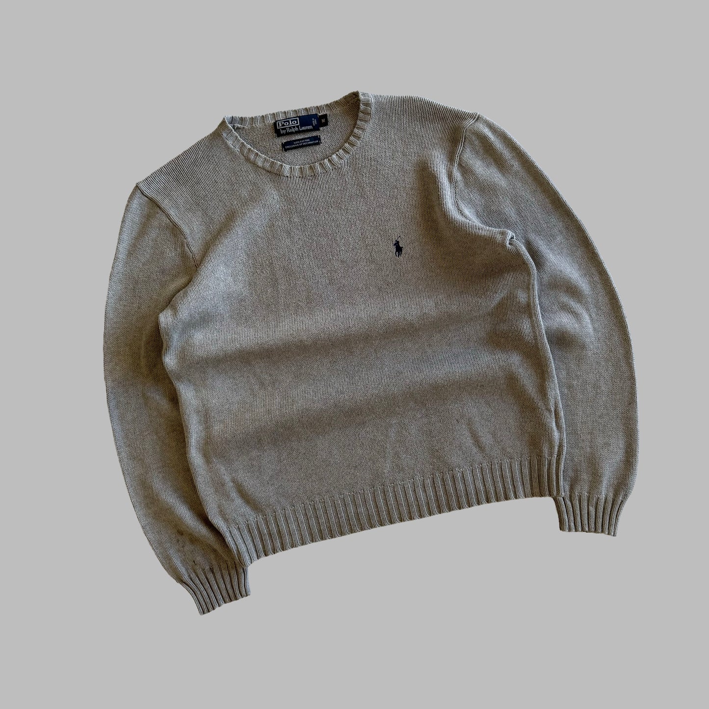 90s Polo Ralph Lauren Heavy Knit - M