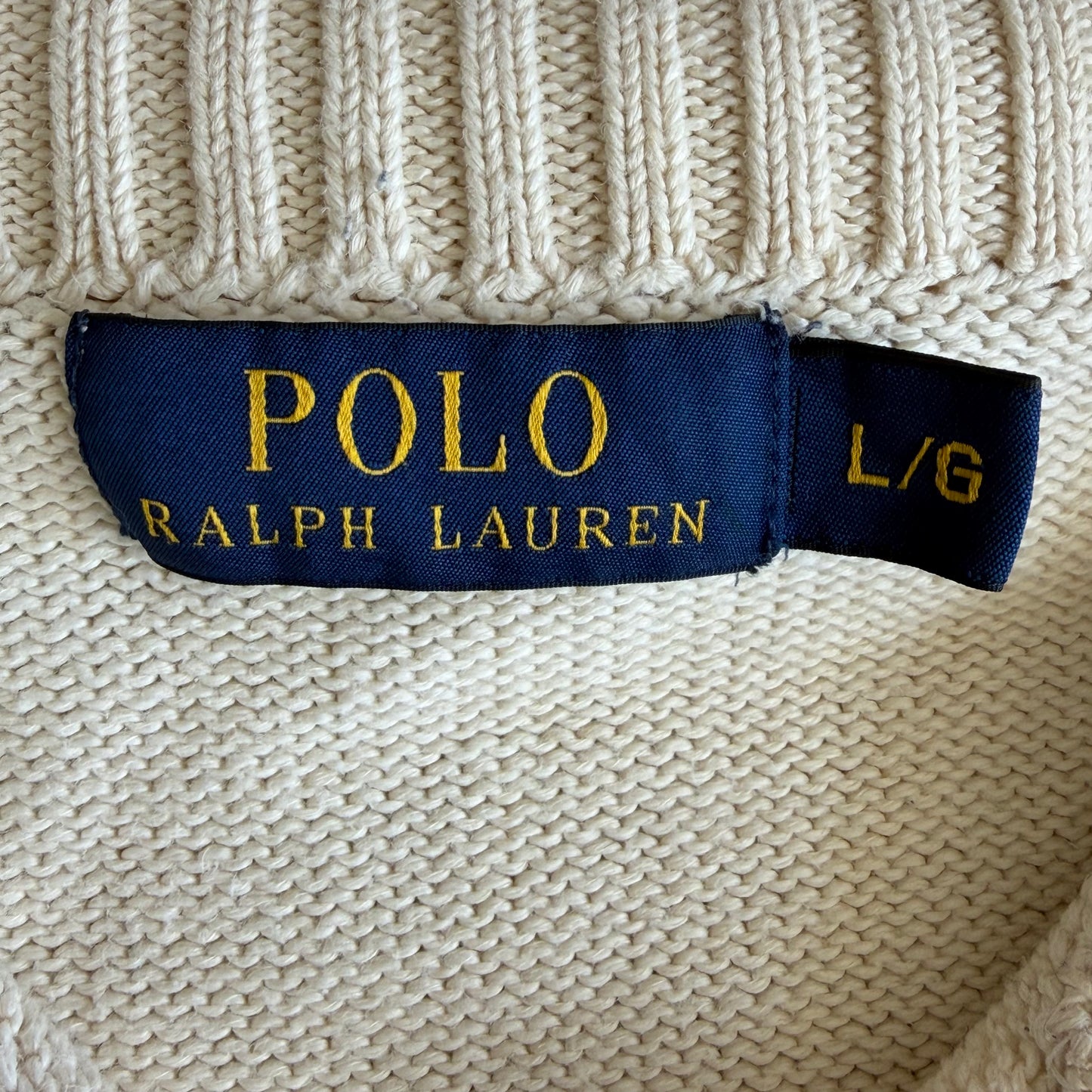 Polo Ralph Lauren Classic Quater Zip - L
