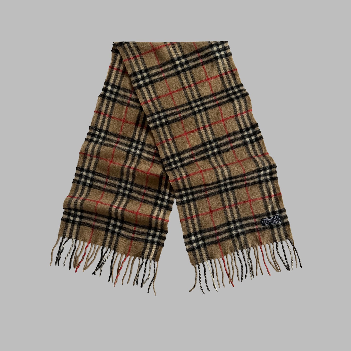 90s Burberry Nova Check Scarf