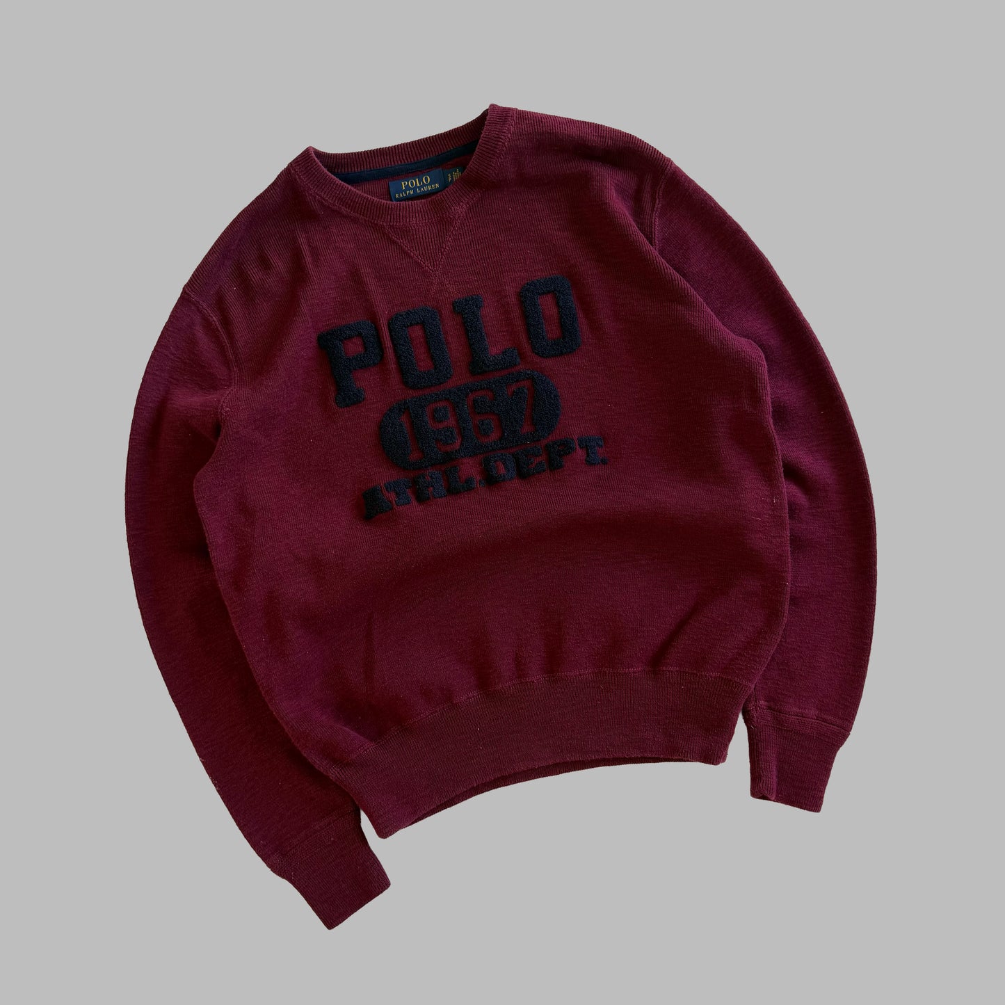 Polo Ralph Lauren Spell Out Sweater - S