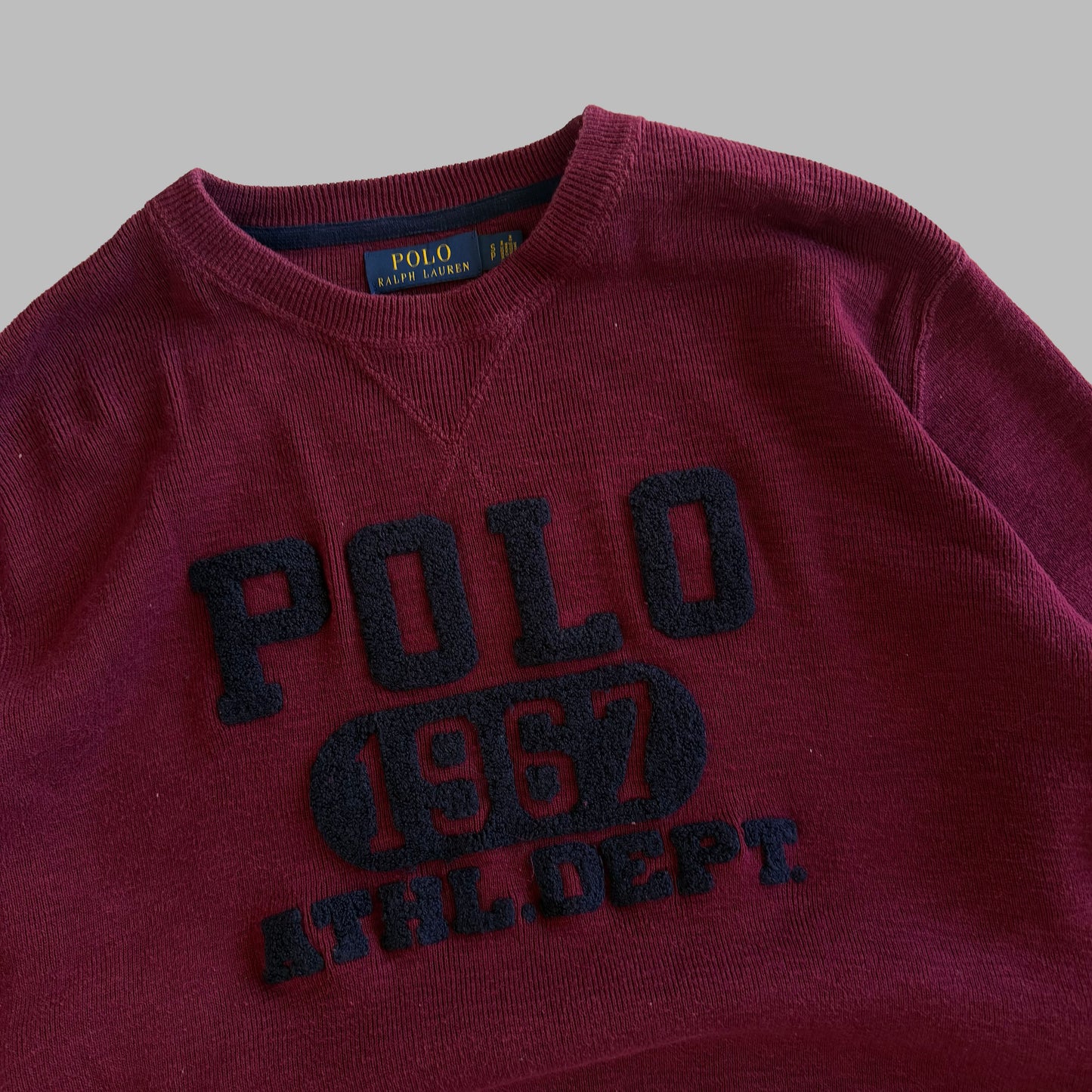 Polo Ralph Lauren Spell Out Sweater - S
