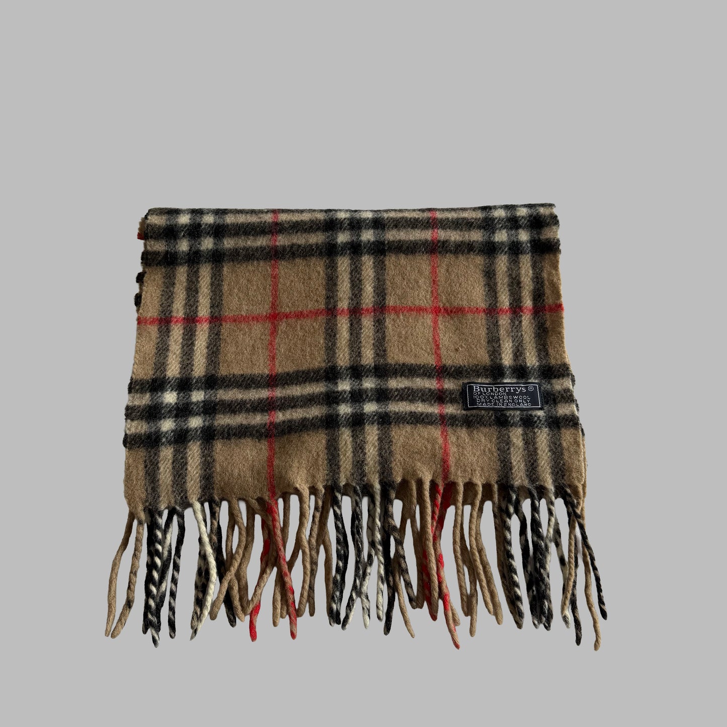 90s Burberry Nova Check Scarf