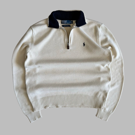 90s Polo Ralph Lauren Quarter Zip - M