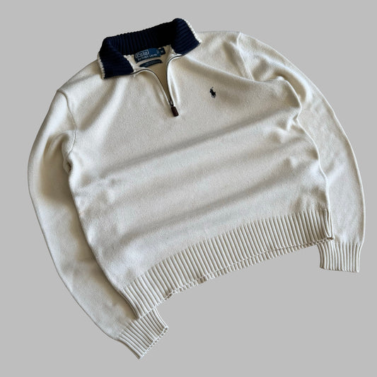 90s Polo Ralph Lauren Quarter Zip - M