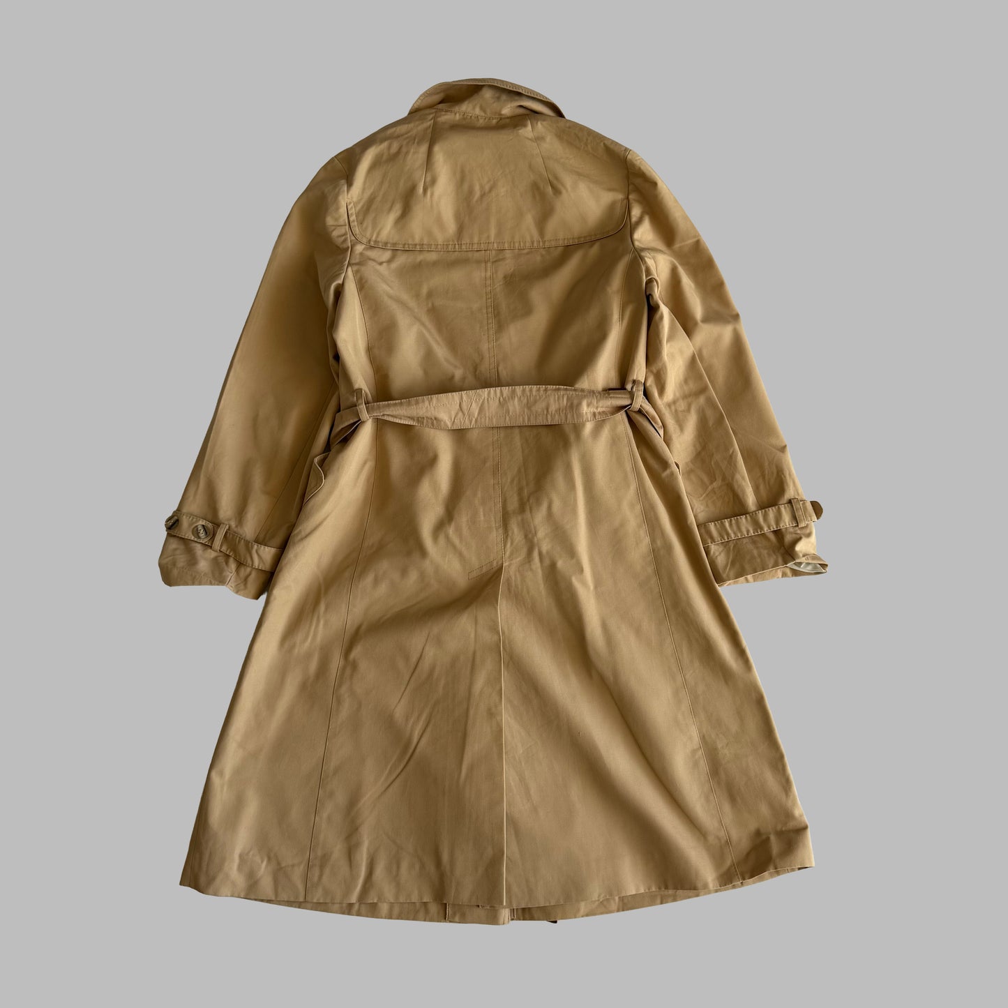90s Double Breasted Burberry trench Coat - S