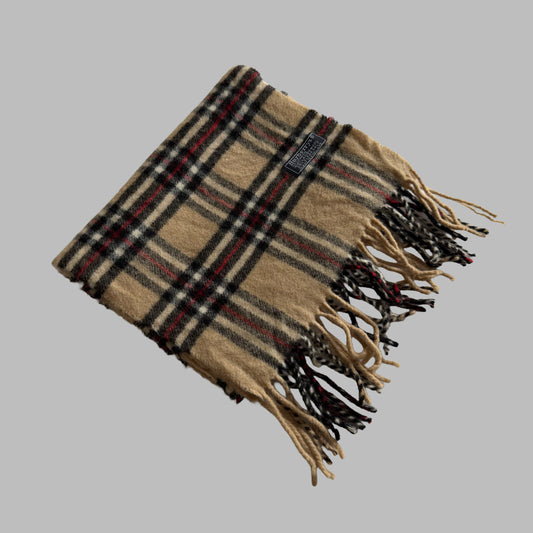 90s Burberry Nova Check Scarf