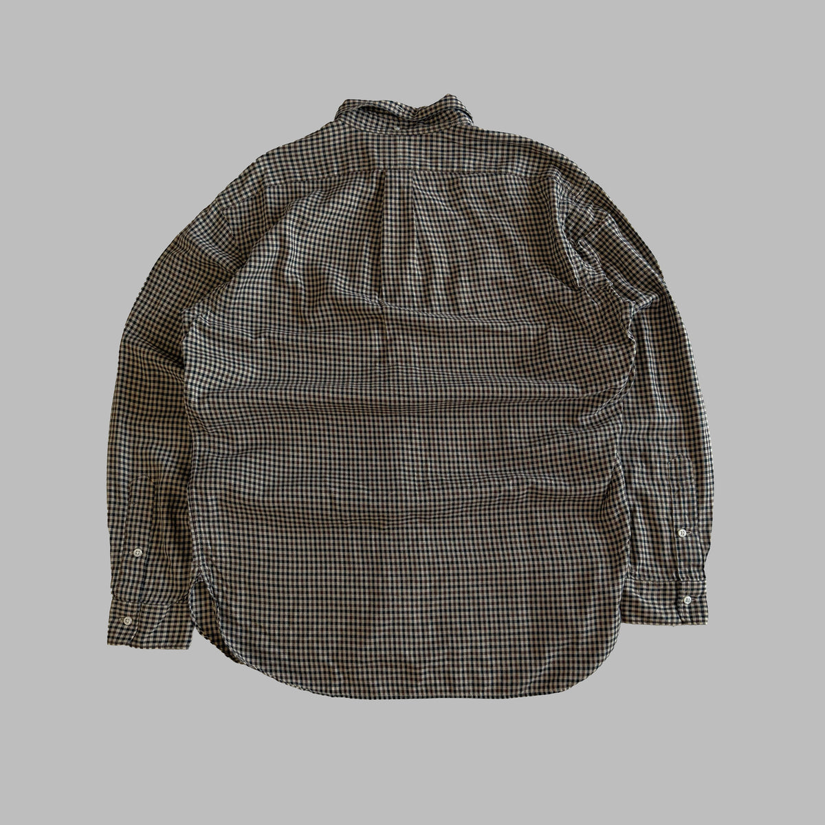 90s Polo Ralph Lauren Checkered Button Up Shirt - M